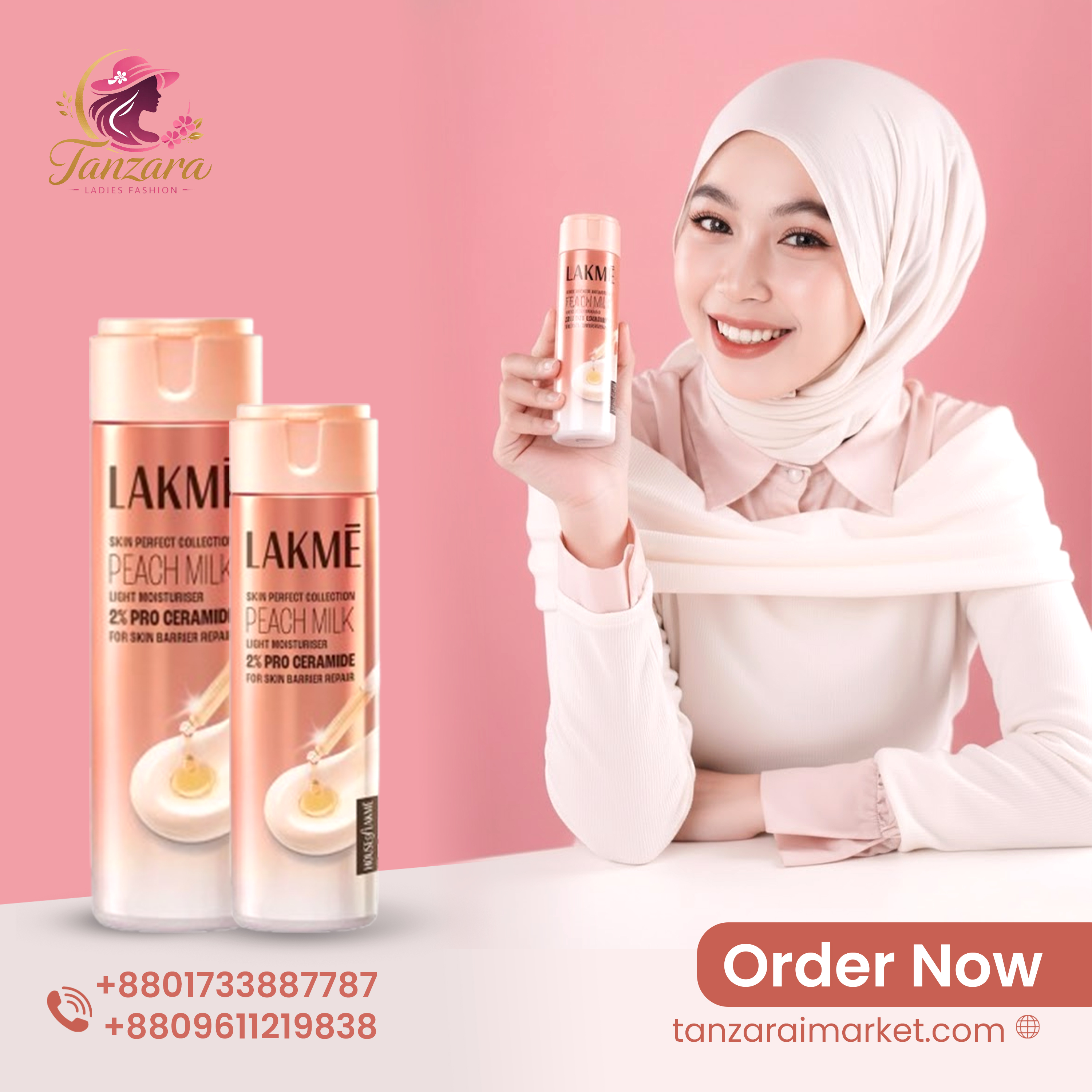 Pond’s Peach Milk Light Moisturiser